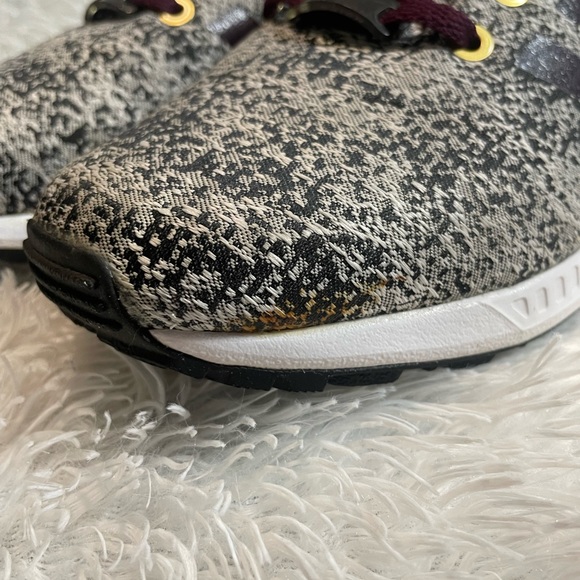 Adidas ZX Flux Torsion Running Sneaker Purple Gray And Gold. Women’s 6.5. - Picture 3 of 6